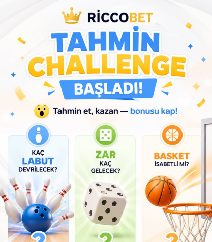 👑 RİCCOBET TAHMİN CHALLENGE BAŞLADI!
