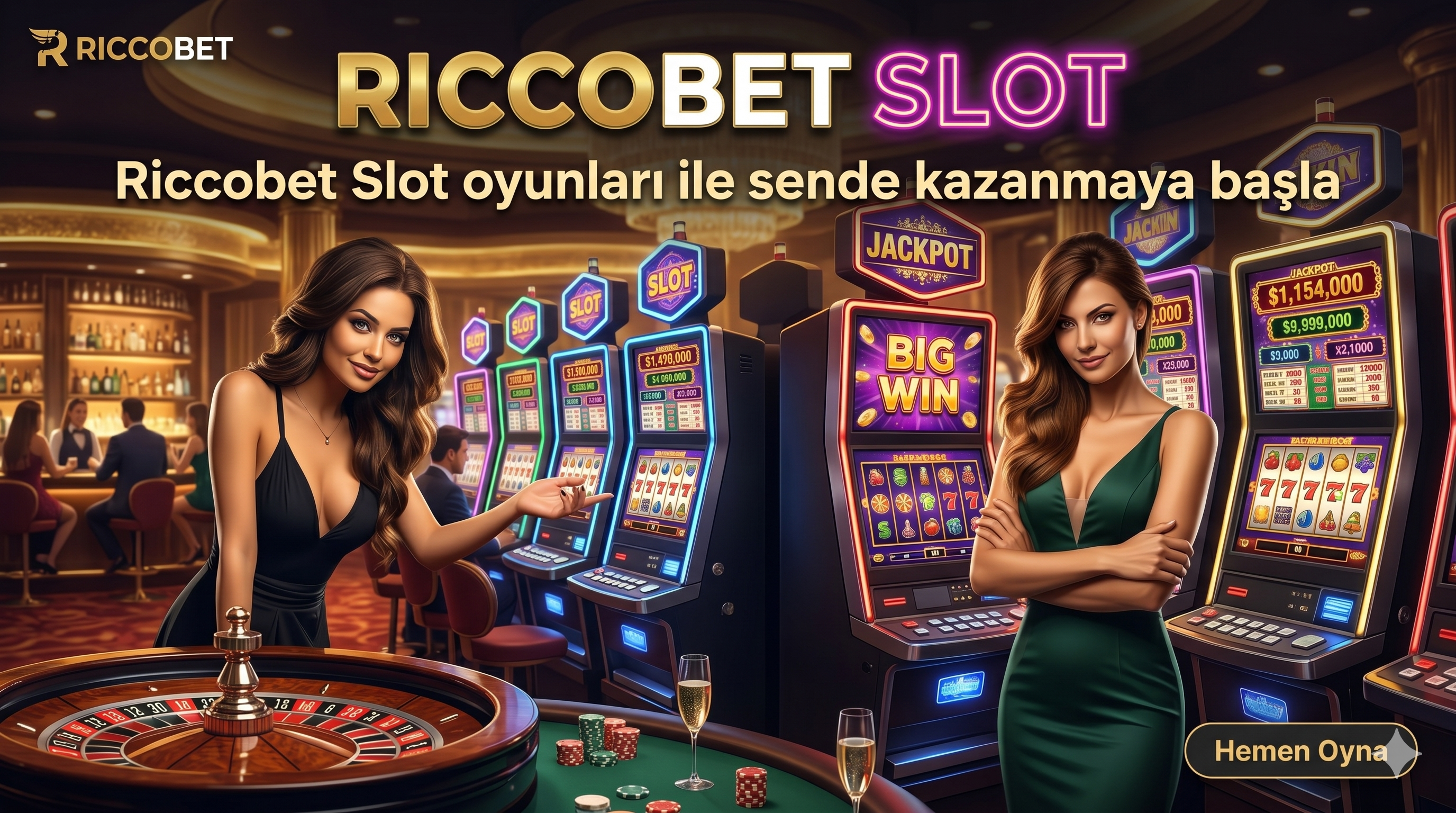 🎰 Şansın Işıltılı Dünyasına Adım Atın: Riccobet Slot ile Kazanmaya Başla! 🎰