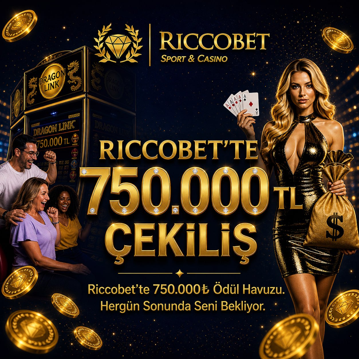 ⭐️ RiccoBet'te Her Gün 5000₺ Çekiliş ⭐️